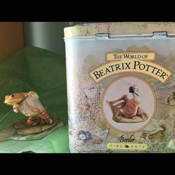 *Rare* Beatrix Potter Jeremy Fisher Figurine - Picture 9 of 10
